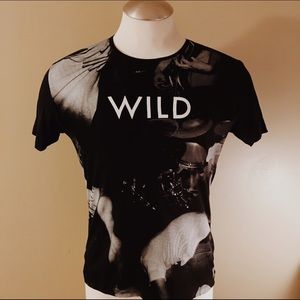 Zara "WILD" Graphic Tee