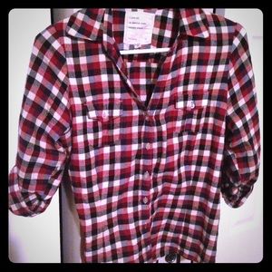 Fitted flannel