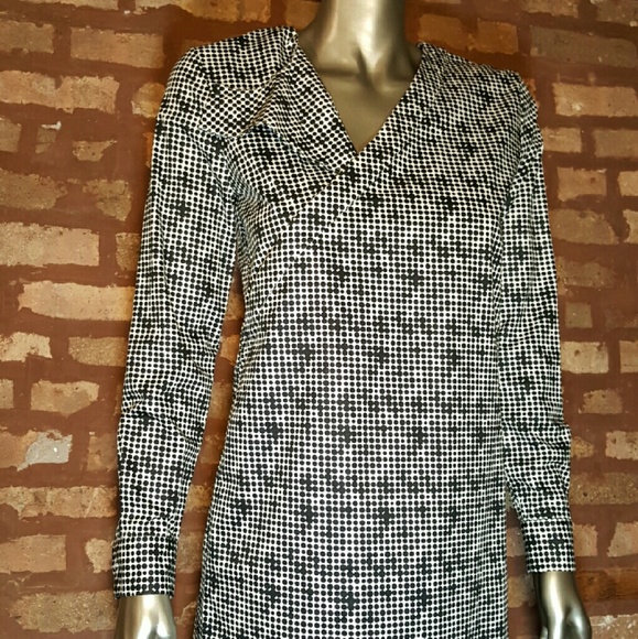 KATE SPADE Saturday Optic Mod Mini Dress XS - Picture 2 of 3