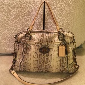 Coach Python Embossed Ella ✨Limited Edition