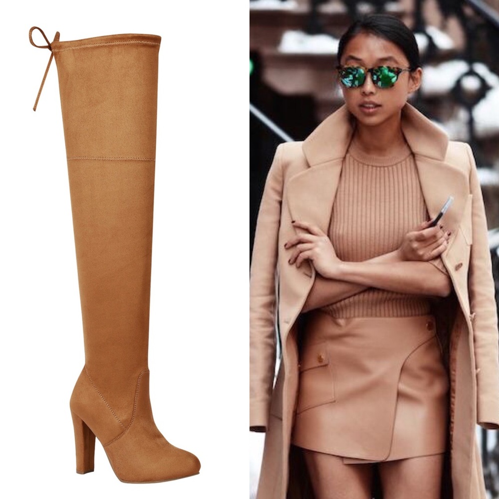 🔥RESTOCK 🔥🍂Tan knee high boots 🍂