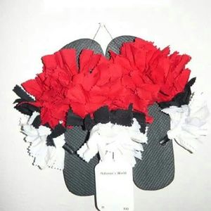 Handmade Pokemon flip flops