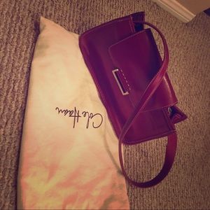 Cole Haan shoulder bag in gorg red!! ❤️