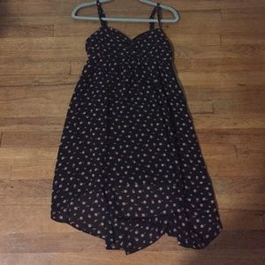 Beautiful floral high low dress from forever 21!