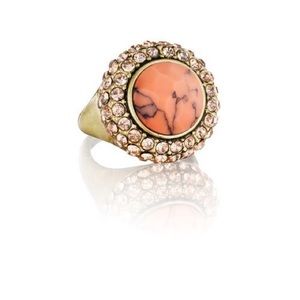 Chloe + Isabel Retro Pave Cocktail Ring