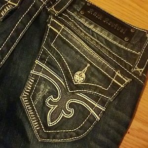 Rock Revival NWOT 29 Jeans Dark Wash