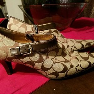 Coach abby ankle boots