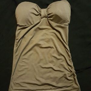 Olive Green tube top
