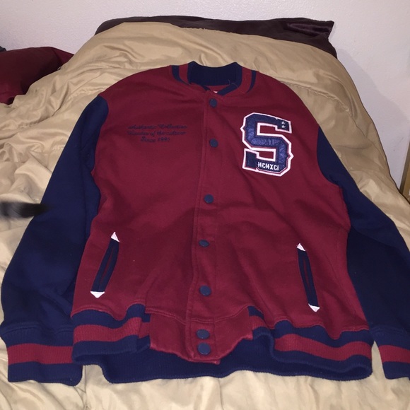 South Pole Authentic BD Varsity Jacket XL Men's