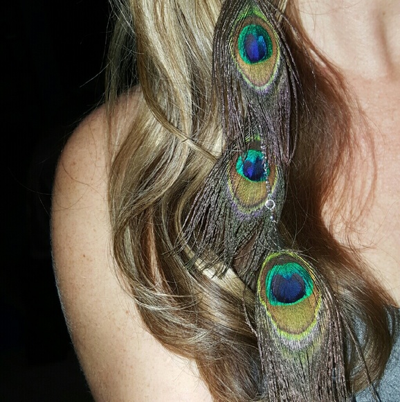 Peacock Hair Extension
