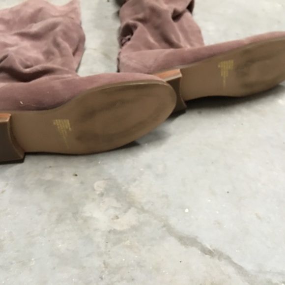 Colin Stuart tall suede pull on boots - Picture 2 of 2