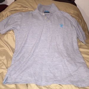 Men's Beverly Hills Polo Club Gray Polo Shirt M