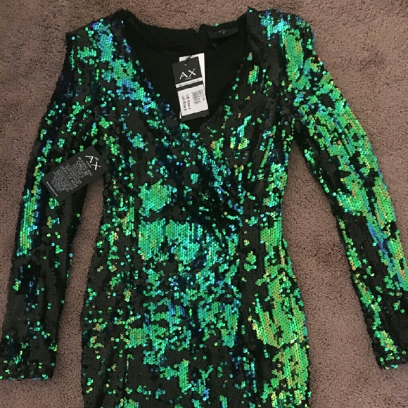 AX Paris Sequined Bodycon Dress