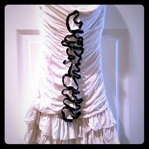 Bebe White Mini Dress