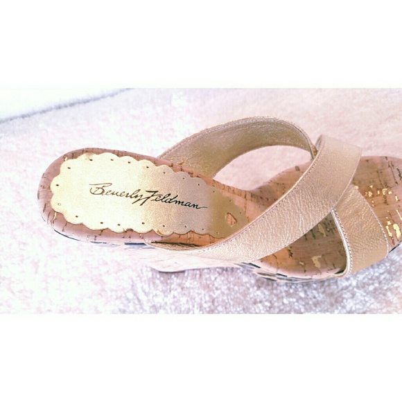 Beverly Feldman Rhinestone Wedges 6 (36.5) | Mercari Beverly Feldman Wedges