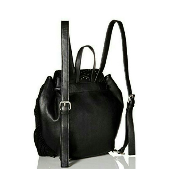 🚫 SOLD🚫"Cassidy" Studded Fringe Backpack/Purse - Picture 2 of 3