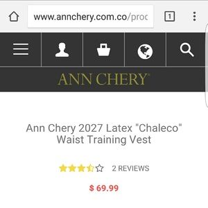 Ann chery waist trainer vest