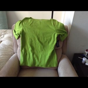 Kim Rogers top. NWT. Petite. 100% cotton