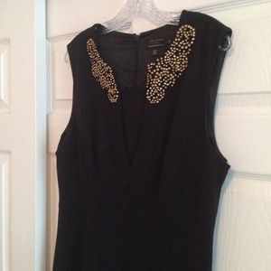 Ted Baker dress with gold beading