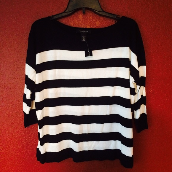 White House Black Market Sweaters - WHBM Striped Sweater