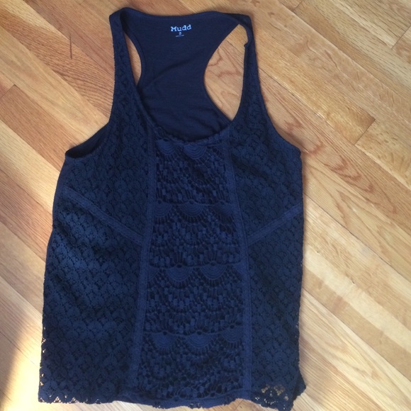 Black lace tank - Picture 1 of 1