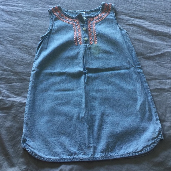 Girls Chambray Top