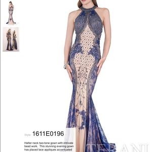 Terani prom/evning dress Size 8. Fits size 6 too
