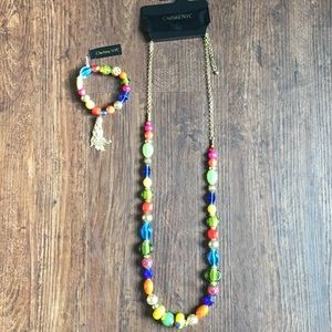 BRAND NEW necklace and bracelet