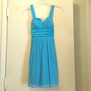 Light blue Chiffon dress
