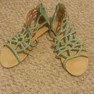 Bling gladiator sandal