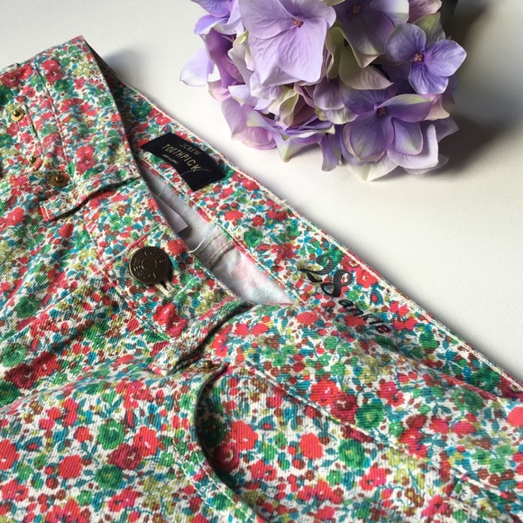 J. Crew Liberty Toothpick. Emma & Georgina Floral - Picture 4 of 4