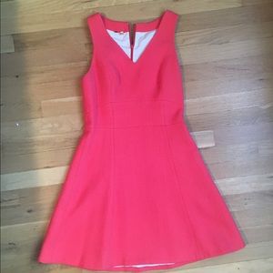 NWOT 4.collective by Tibi woven coral dress size 4