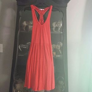 Lace razor back sundress