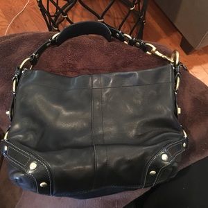 Coach Leather Shoulder Bag