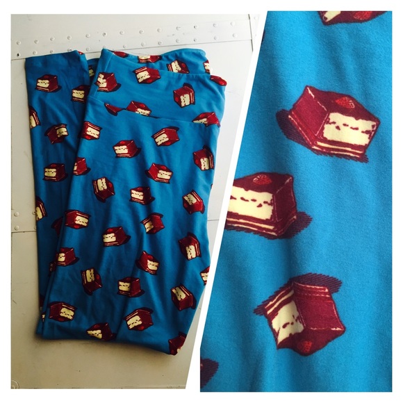 🚫SOLD🚫Lularoe CAKE leggings ..Size TC / XXL