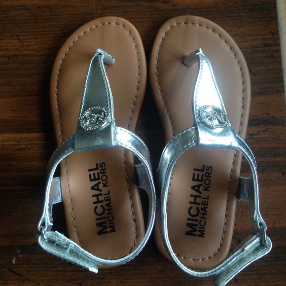 MICHAEL Michael Kors silver sandals