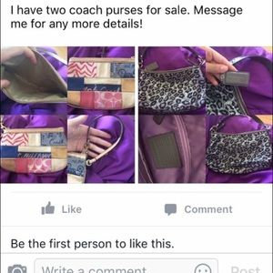 Coach purse