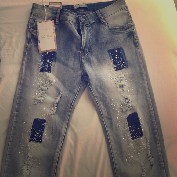 Embelished skinny jeans - Picture 1 of 1