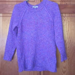 Madewell lavender sweater 🌸🌺❄️