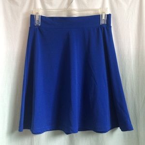 H&M - Divided - Blue Skater Skirt