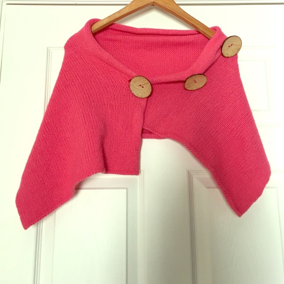 Super cute Francesca's scarf pink