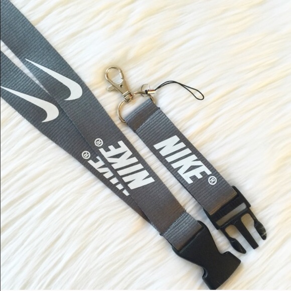 New grey Nike lanyard