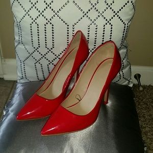 Trafaluc Cherry Red Sexy Heels