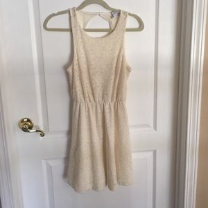 Cotton On cream lace dress