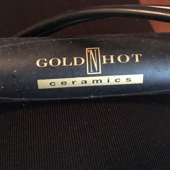 Gold N hot curling iron