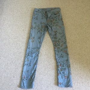 Citizens of Humanity Mandy Floral Jeans Size 27
