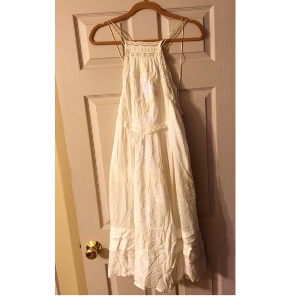 white free people dress