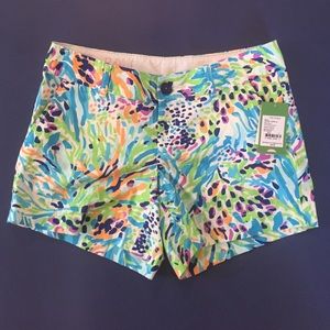 Lilly Pulitzer Resort White Sea Soirée Shorts