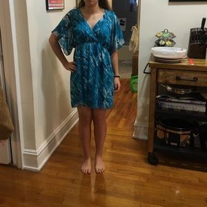 Alice and Olivia blue dress