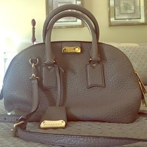 Burberry Orchard Satchel in Taupe in NEW CONDITION